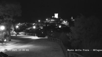 immagine della webcam nei dintorni di Castelfidardo: webcam Offagna