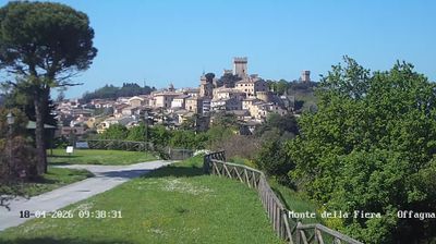 immagine della webcam nei dintorni di Castelfidardo: webcam Offagna