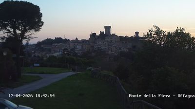 immagine della webcam nei dintorni di Castelfidardo: webcam Offagna