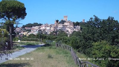 immagine della webcam nei dintorni di Numana: webcam Offagna