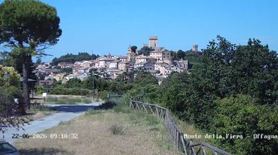 immagine della webcam nei dintorni di Marzocca: webcam Offagna