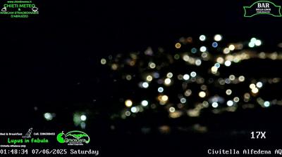immagine della webcam nei dintorni di Rionero Sannitico: webcam Civitella Alfedena