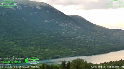 immagine della webcam nei dintorni di Acquaviva d'Isernia: webcam Civitella Alfedena