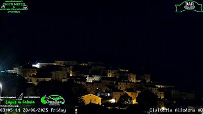 immagine della webcam nei dintorni di Rocca Pia: webcam Civitella Alfedena