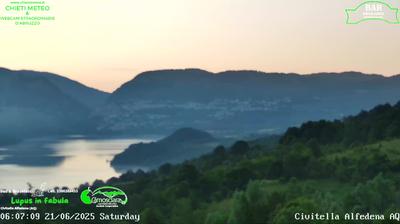 immagine della webcam nei dintorni di Monteroduni: webcam Civitella Alfedena