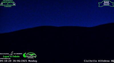 immagine della webcam nei dintorni di Macchia d'Isernia: webcam Civitella Alfedena