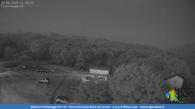 Preview delle webcam di Leonessa › Nord: Piedelpoggio - Colle Forcella 1188m - Piedelpoggio