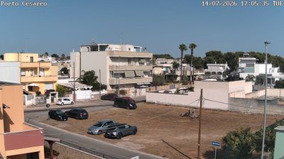 immagine della webcam nei dintorni di Gallipoli: webcam Porto Cesareo