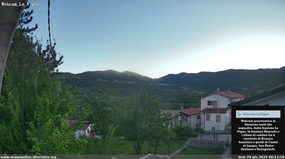 immagine della webcam nei dintorni di Schiavi di Abruzzo: webcam Rionero Sannitico