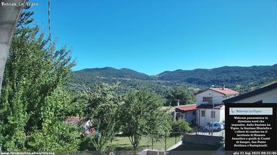immagine della webcam nei dintorni di Capracotta: webcam Rionero Sannitico
