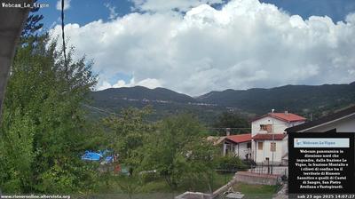 immagine della webcam nei dintorni di Macchia d'Isernia: webcam Rionero Sannitico