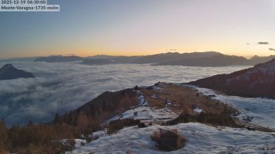 immagine della webcam nei dintorni di Ferrara di Monte Baldo: webcam San Giacomo di Brentonico