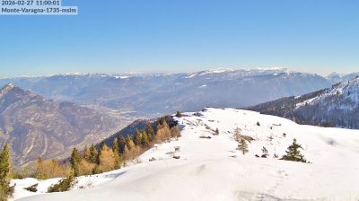 immagine della webcam nei dintorni di Ferrara di Monte Baldo: webcam San Giacomo di Brentonico