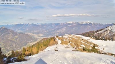immagine della webcam nei dintorni di Limone sul Garda: webcam San Giacomo di Brentonico