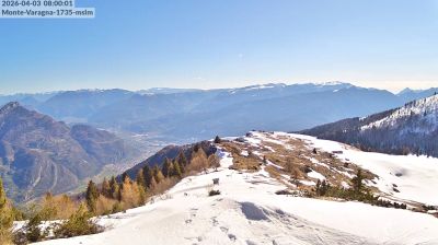 immagine della webcam nei dintorni di Pieve di Ledro: webcam San Giacomo di Brentonico