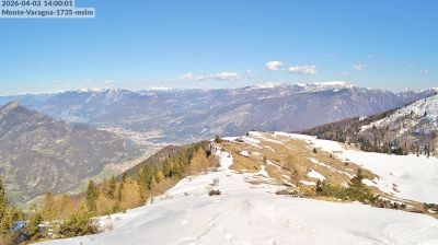 immagine della webcam nei dintorni di Erbezzo: webcam San Giacomo di Brentonico
