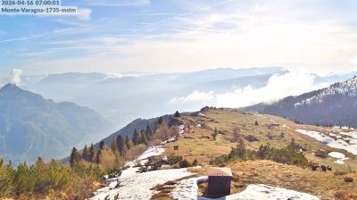immagine della webcam nei dintorni di Passo delle Fittanze: webcam San Giacomo di Brentonico