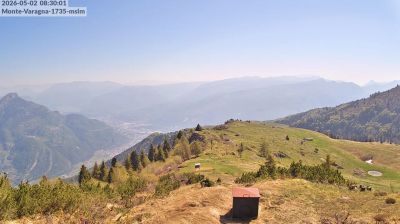 immagine della webcam nei dintorni di Malga San Giorgio: webcam San Giacomo di Brentonico