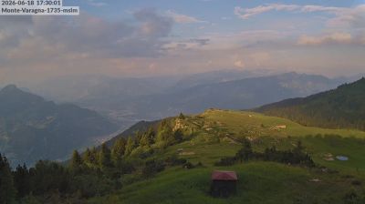 immagine della webcam nei dintorni di Brenzone sul Garda: webcam San Giacomo di Brentonico