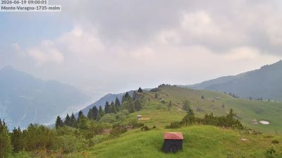 immagine della webcam nei dintorni di Brenzone sul Garda: webcam San Giacomo di Brentonico