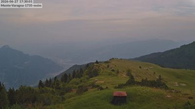 immagine della webcam nei dintorni di Riva del Garda: webcam San Giacomo di Brentonico