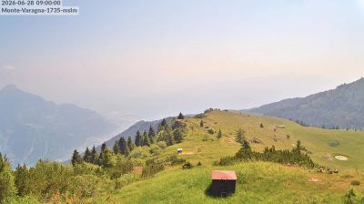 immagine della webcam nei dintorni di Nago-Torbole: webcam San Giacomo di Brentonico