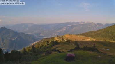 immagine della webcam nei dintorni di Passo delle Fittanze: webcam San Giacomo di Brentonico