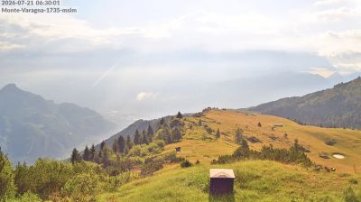 immagine della webcam nei dintorni di Erbezzo: webcam San Giacomo di Brentonico