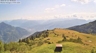 immagine della webcam nei dintorni di Dro: webcam San Giacomo di Brentonico
