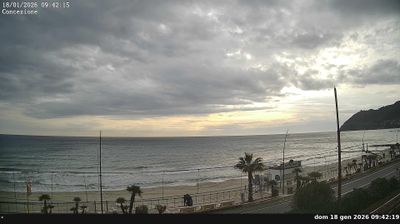 immagine della webcam nei dintorni di Imperia: webcam Laigueglia
