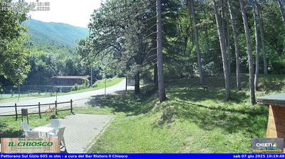immagine della webcam nei dintorni di Rocca Pia: webcam Pettorano sul Gizio