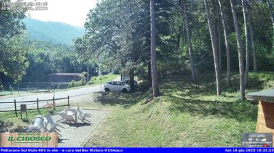 immagine della webcam nei dintorni di Pescocostanzo: webcam Pettorano sul Gizio
