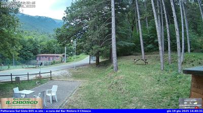immagine della webcam nei dintorni di Rocca Pia: webcam Pettorano sul Gizio