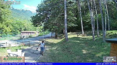 immagine della webcam nei dintorni di Civitella Alfedena: webcam Pettorano sul Gizio