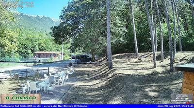 immagine della webcam nei dintorni di Campo di Giove: webcam Pettorano sul Gizio