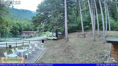 immagine della webcam nei dintorni di Rocca Pia: webcam Pettorano sul Gizio
