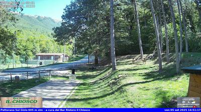 immagine della webcam nei dintorni di Campo di Giove: webcam Pettorano sul Gizio