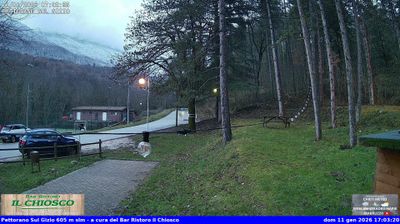 immagine della webcam nei dintorni di Sant'Eufemia a Maiella: webcam Pettorano sul Gizio