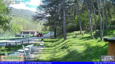 immagine della webcam nei dintorni di Cansano: webcam Pettorano sul Gizio