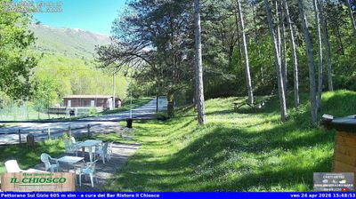 immagine della webcam nei dintorni di Campo di Giove: webcam Pettorano sul Gizio