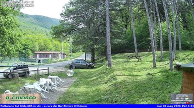 immagine della webcam nei dintorni di Pescocostanzo: webcam Pettorano sul Gizio