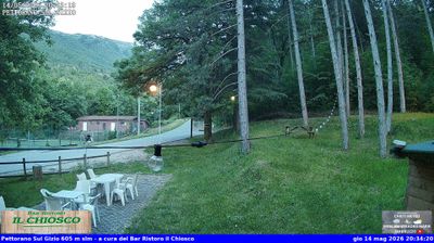 immagine della webcam nei dintorni di Salle: webcam Pettorano sul Gizio