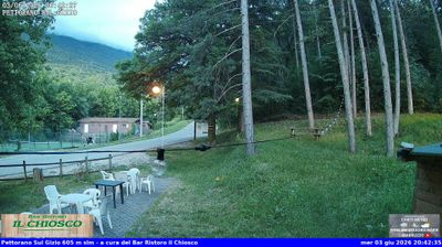 immagine della webcam nei dintorni di Cansano: webcam Pettorano sul Gizio