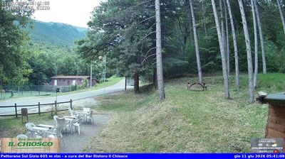 immagine della webcam nei dintorni di Bisegna: webcam Pettorano sul Gizio