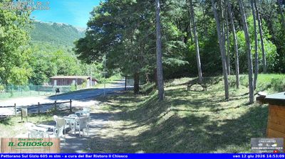 immagine della webcam nei dintorni di Campo di Giove: webcam Pettorano sul Gizio