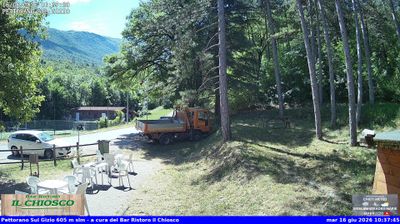 immagine della webcam nei dintorni di Castel di Sangro: webcam Pettorano sul Gizio