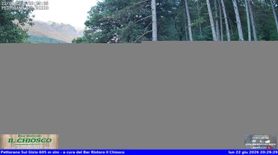 immagine della webcam nei dintorni di Civitaluparella: webcam Pettorano sul Gizio