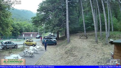 immagine della webcam nei dintorni di Sant'Eufemia a Maiella: webcam Pettorano sul Gizio