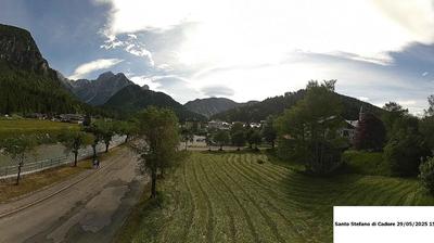 Preview delle webcam di Santo Stefano di Cadore › Sud