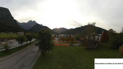 immagine della webcam nei dintorni di Comelico Superiore: webcam Santo Stefano di Cadore